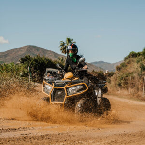 Parcours de trois heures en quad