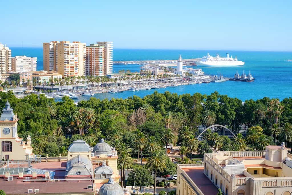 malaga en invierno