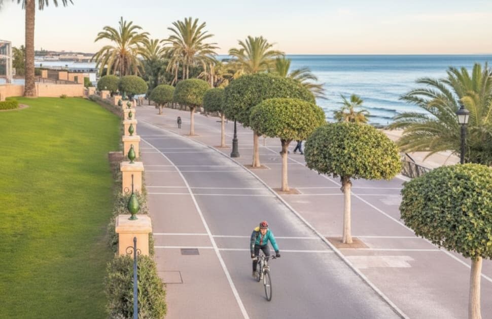 ruta ciclista costa del sol