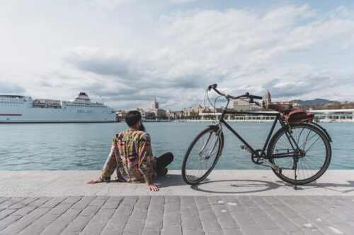ruta en bicicleta Málaga