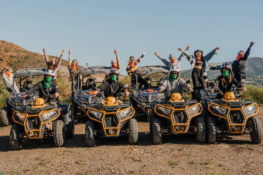 foto centrada en la parte de QUADS